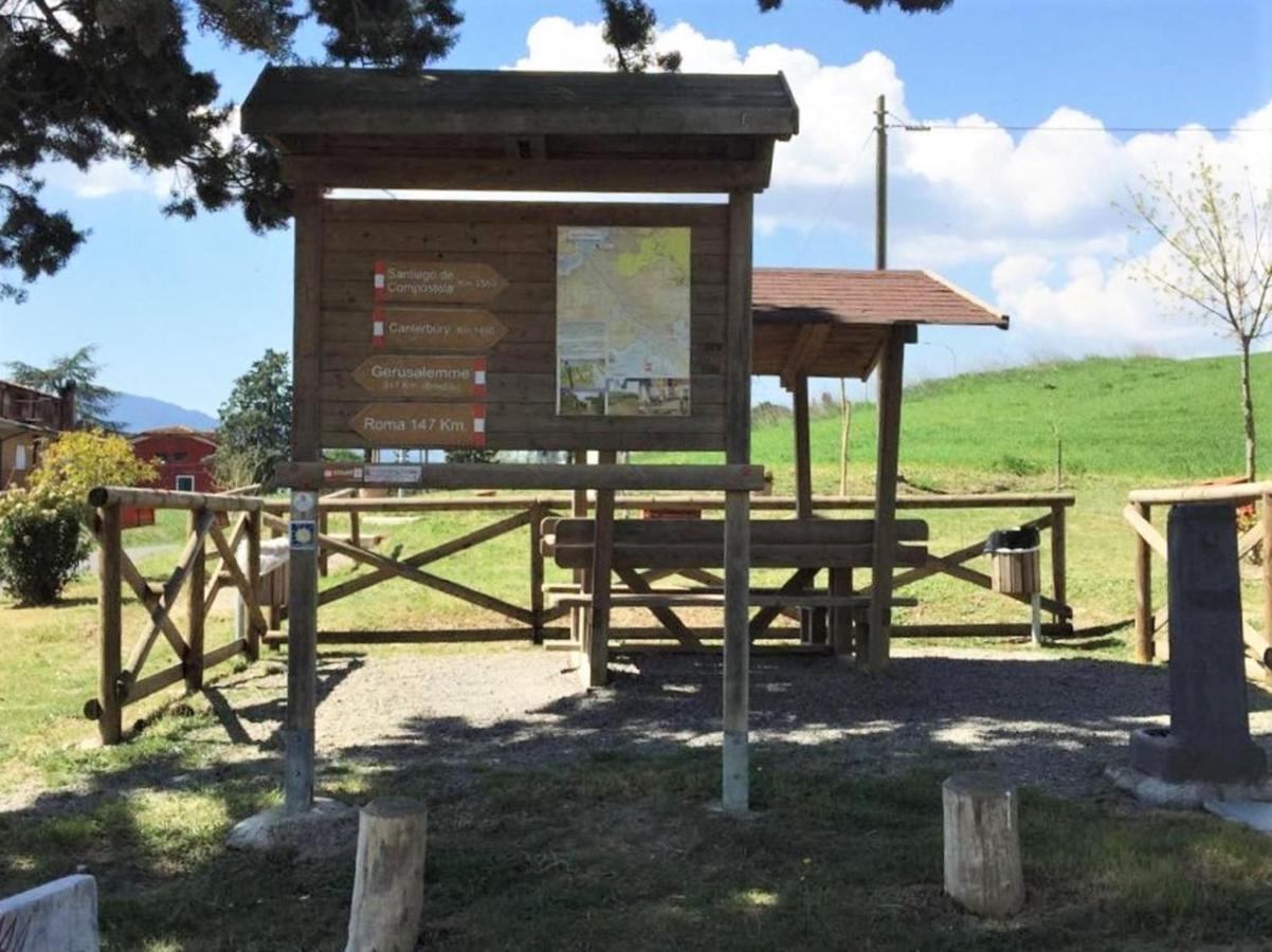 Francigena Panzió San Casciano dei Bagni Kültér fotó